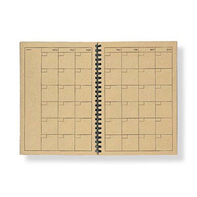Kraft Paper Planner A5