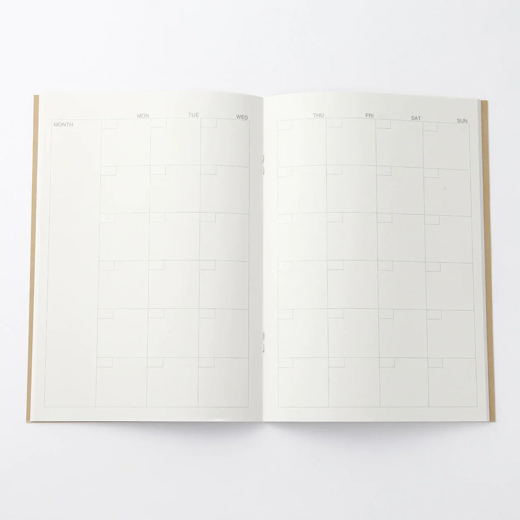 Recycled Paper Monthly Planner
