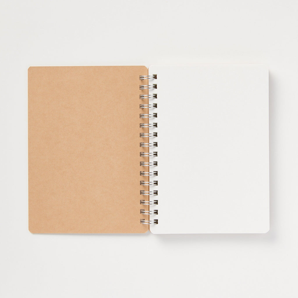 High Quality Paper Double Ringed Dotted Notebook
