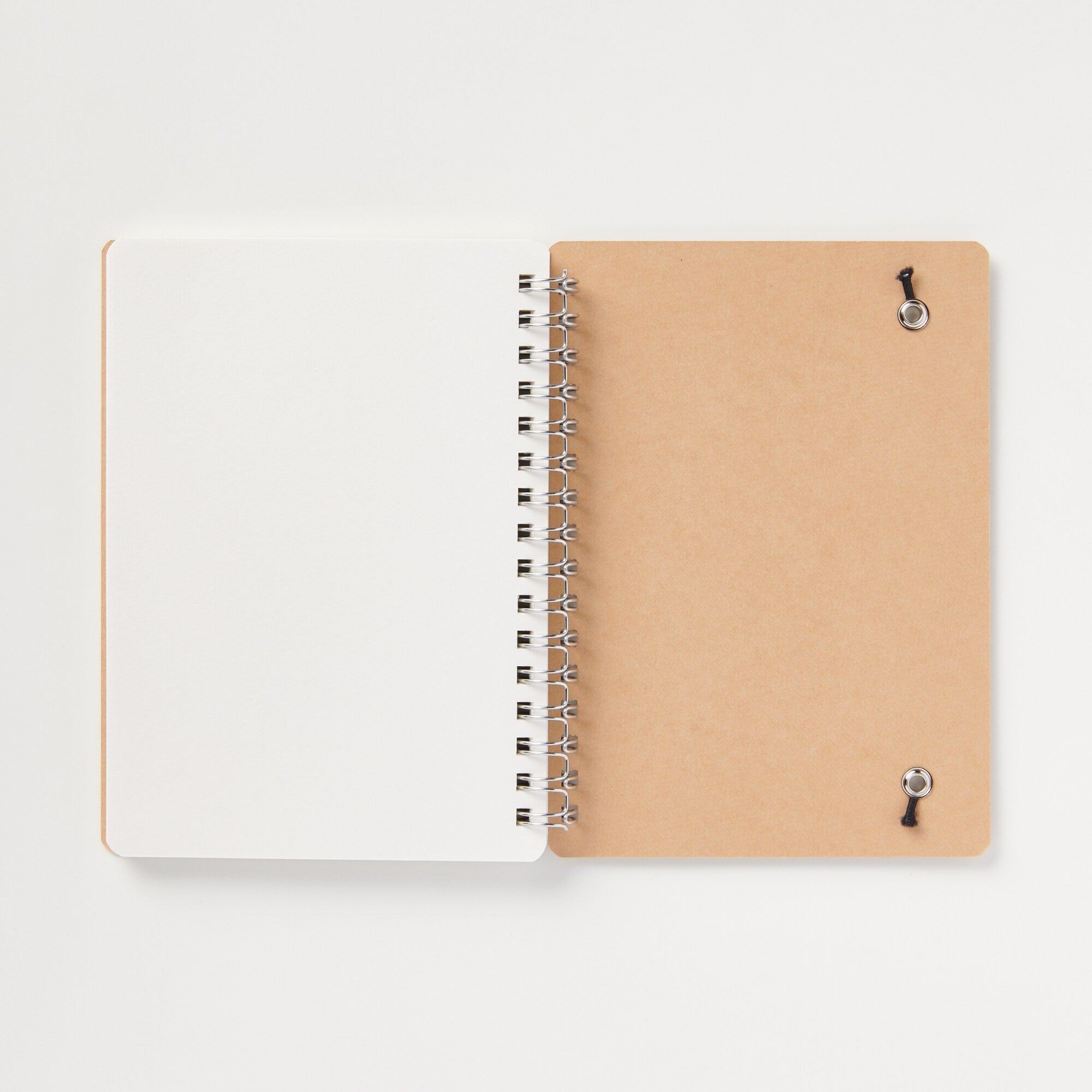 High Quality Paper Double Ringed Dotted Notebook