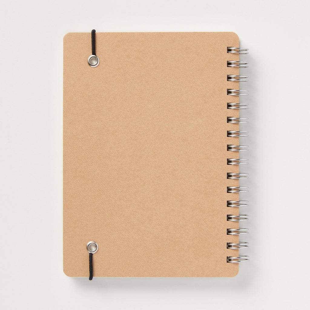 High Quality Paper Double Ringed Dotted Notebook