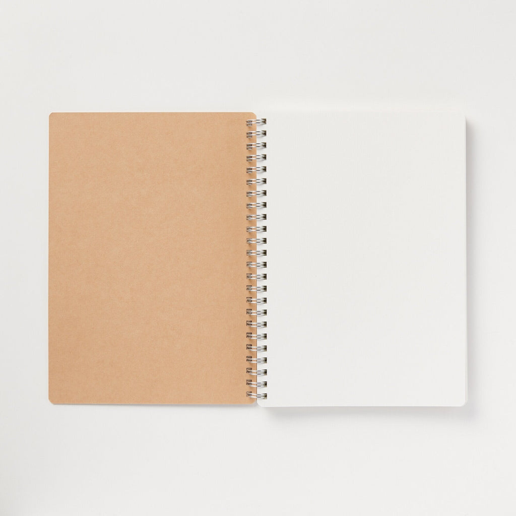 High Quality Paper Double Ringed Dotted Notebook