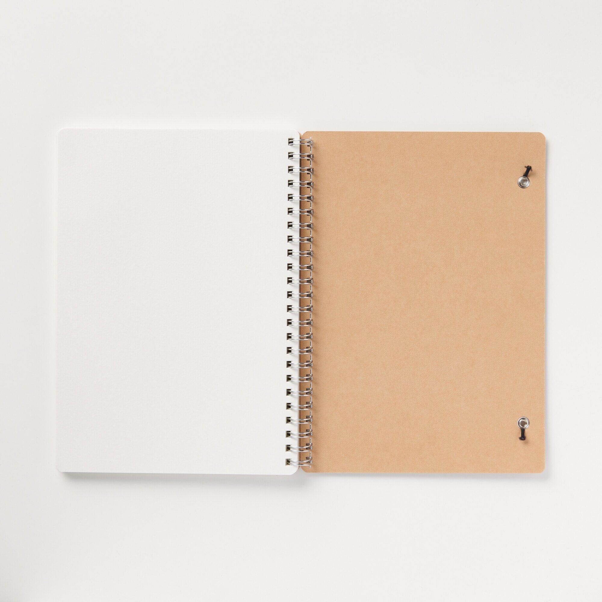 High Quality Paper Double Ringed Dotted Notebook