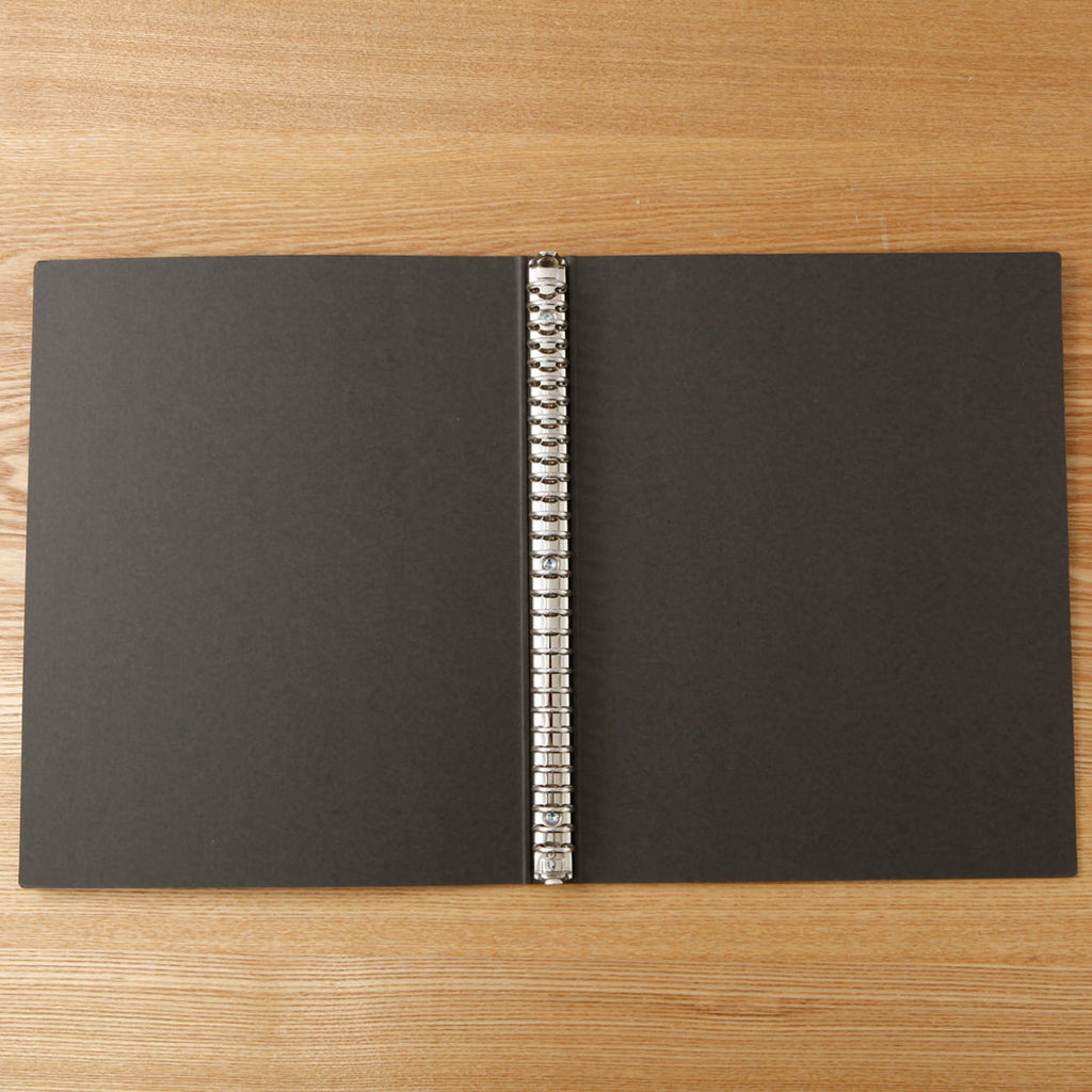 Kraft Paper Binder - Dark Gray
