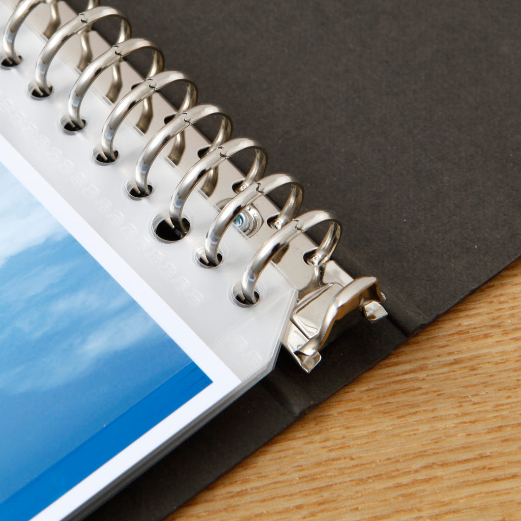Kraft Paper Binder - Dark Gray