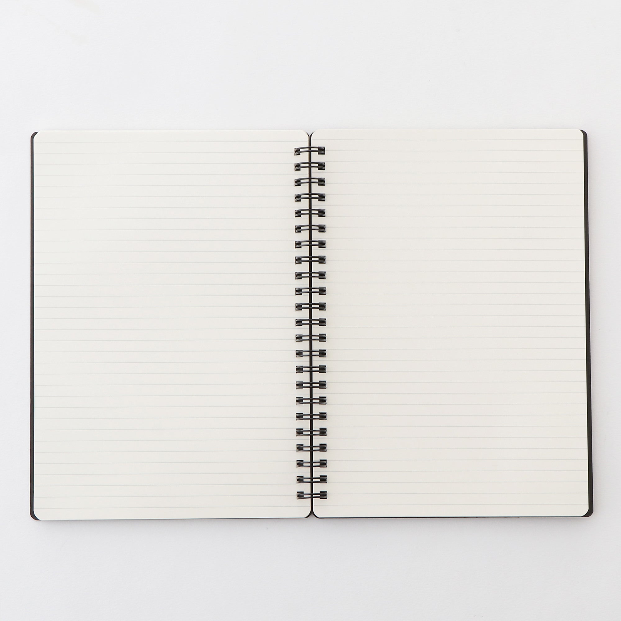 A5 Double Ring Lined Notebook with Strap Secondary image