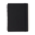 B6 Double Ring Lined Notebook with Strap
