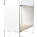 SUS Shelving Unit Side Panel - White Gray - Large