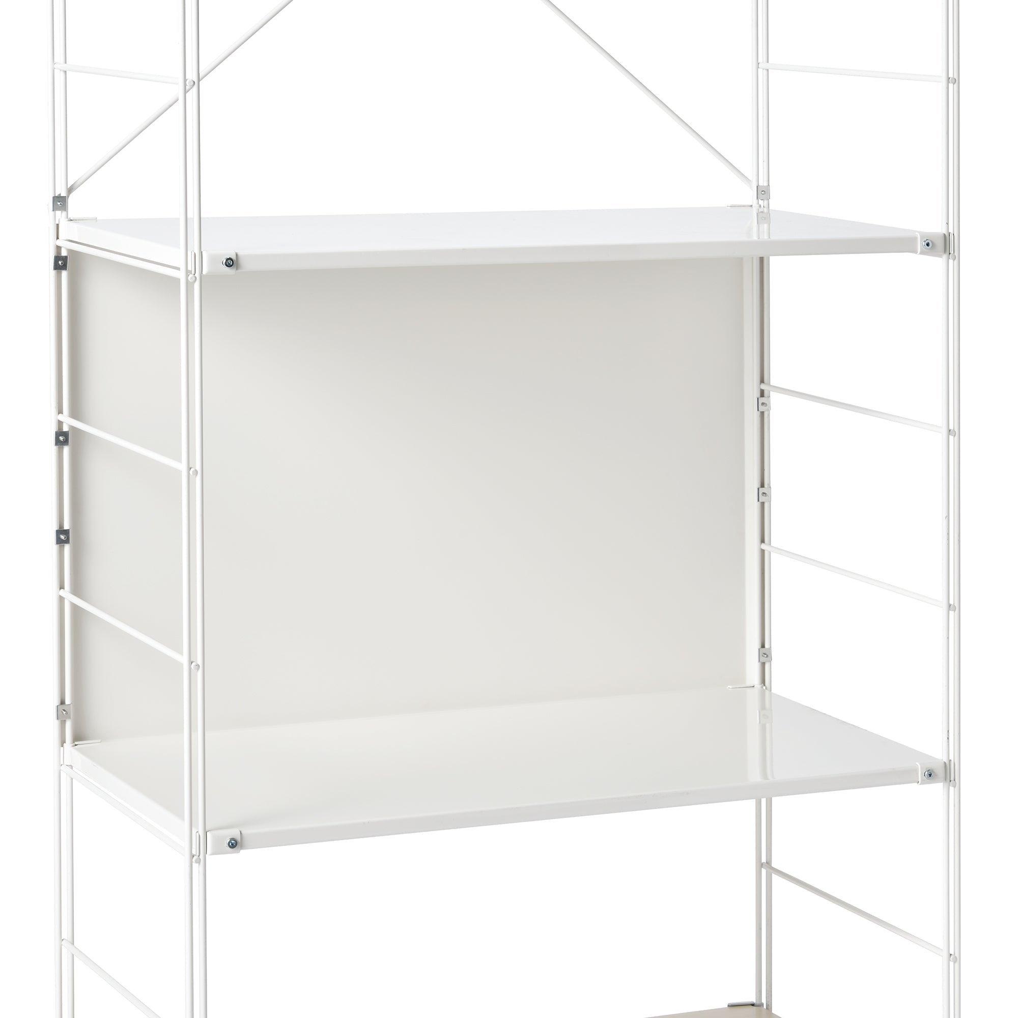 SUS Shelving Unit Wide - Back Panel - Light Gray - Large