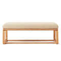 Living Dining Bench 1 - Cotton Canvas Cover Bench Sold Separately