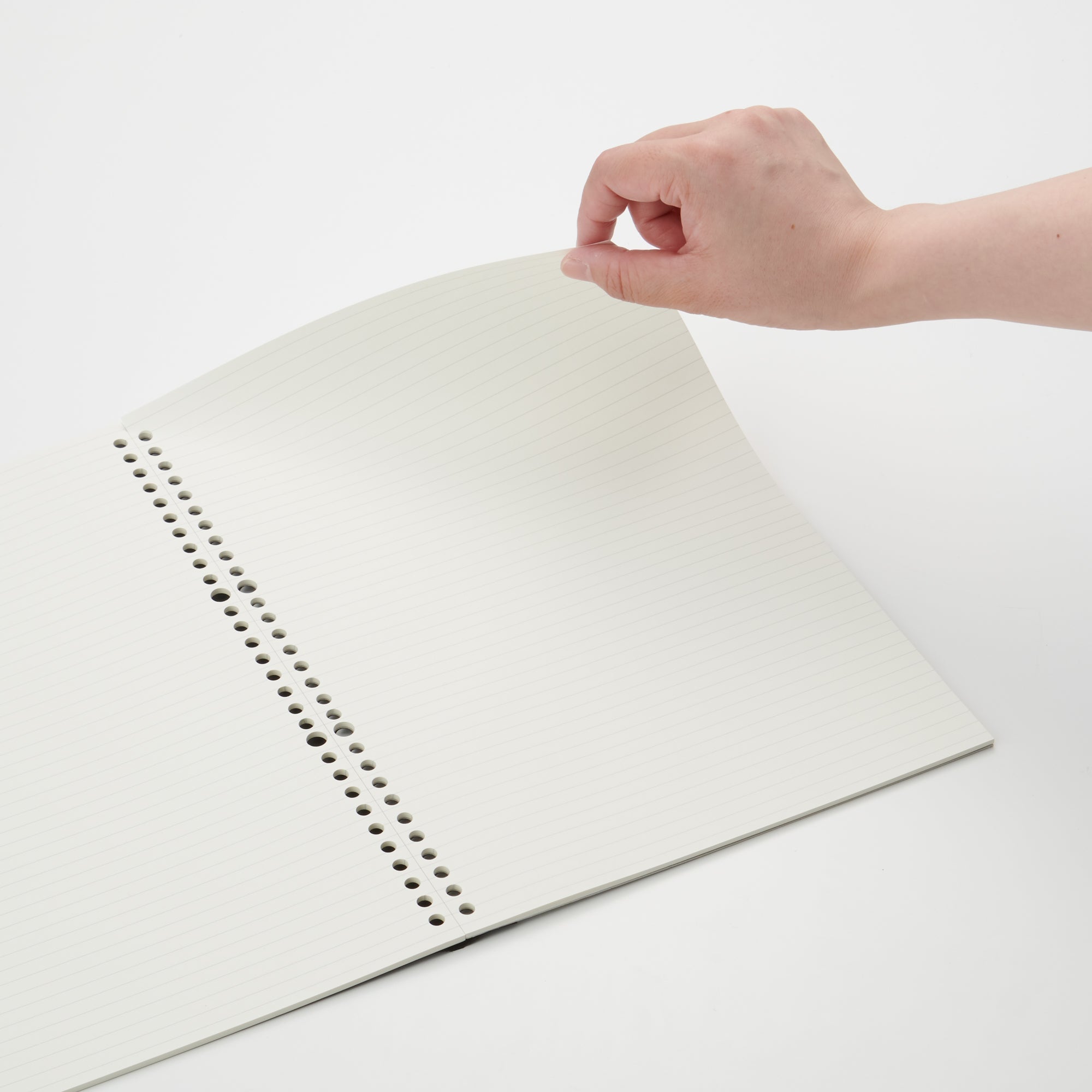 Notebook Type Ruled Loose Leaf