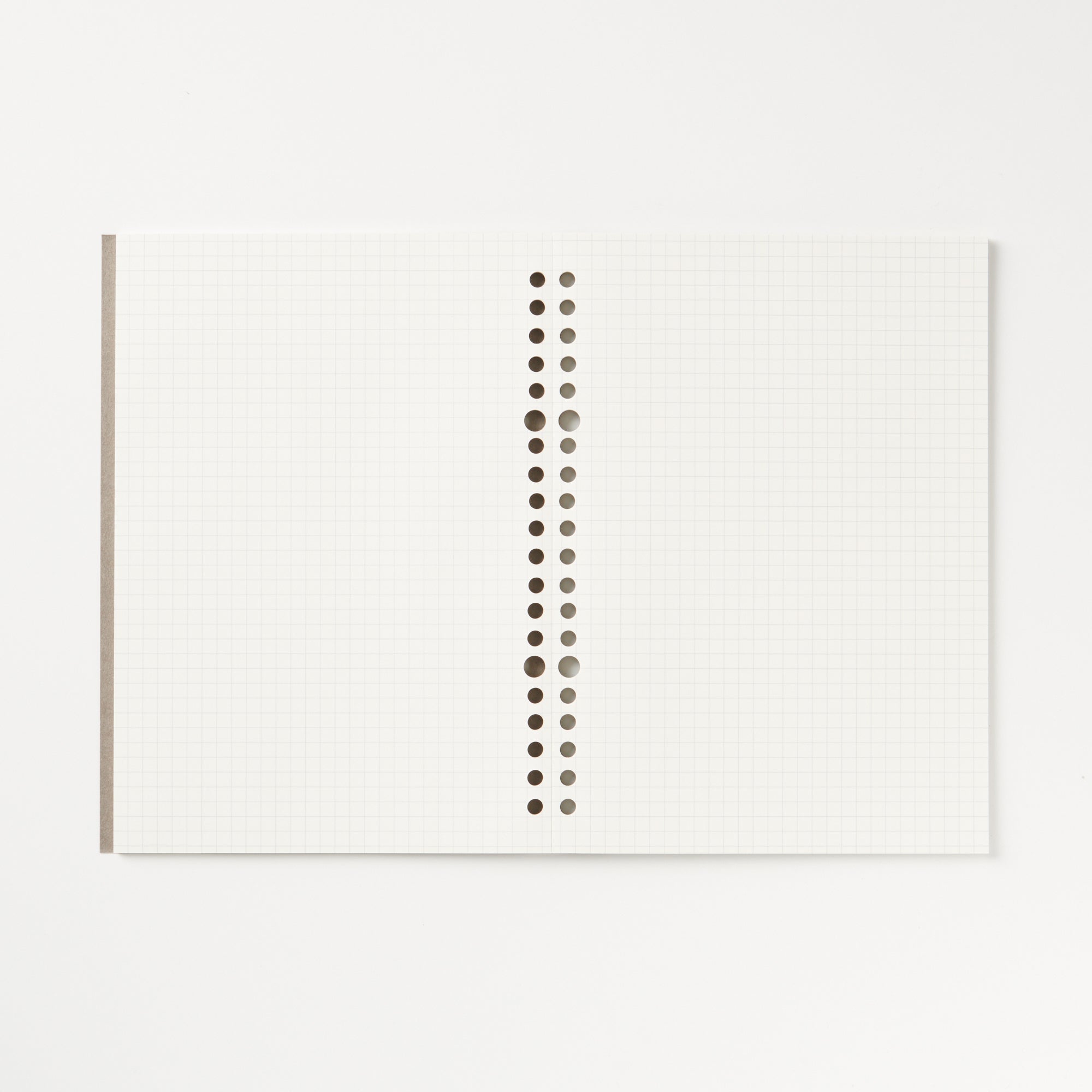 A5 Loose Leaf Paper Notebook Grid 5mm Secondary image