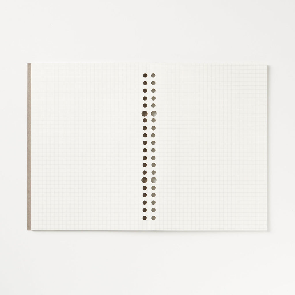 A5 Loose Leaf Paper Notebook Grid 5mm