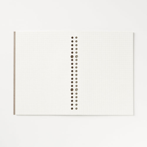 A5 Loose Leaf Paper Notebook Grid 5mm