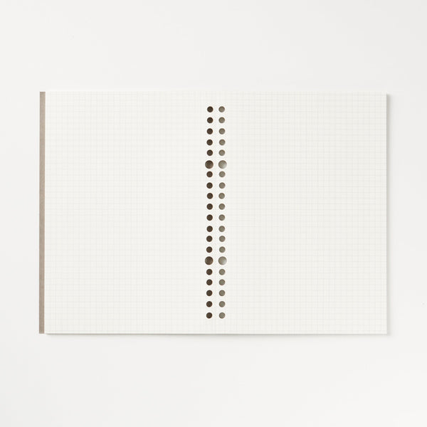 A5 Loose Leaf Paper Notebook Grid 5mm