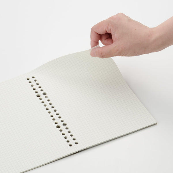 A5 Loose Leaf Paper Notebook Grid 5mm
