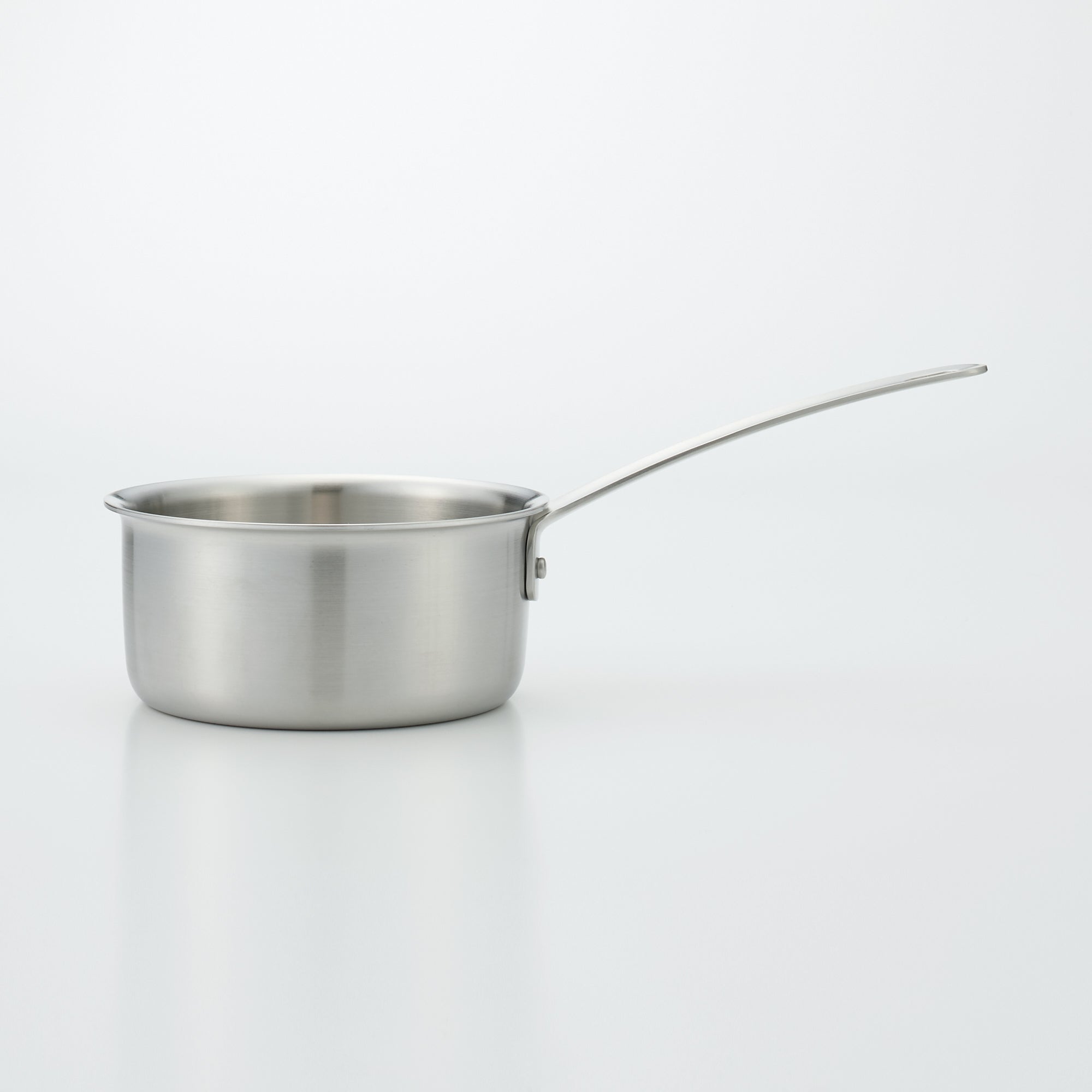 Stainless Aluminium 3-Layer Steel Milk Pan 1.05 Qt