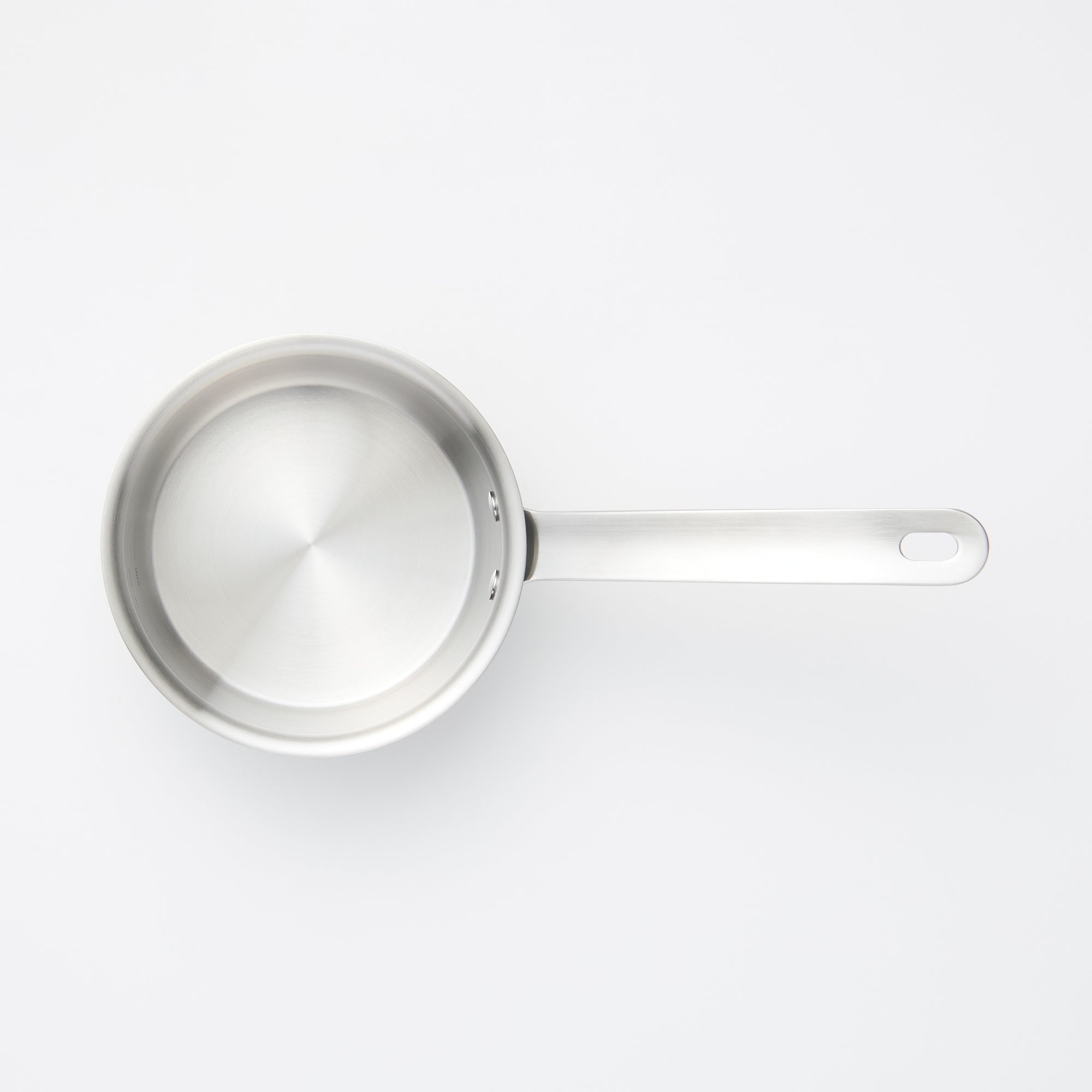 Stainless Aluminium 3-Layer Steel Milk Pan 1.05 Qt