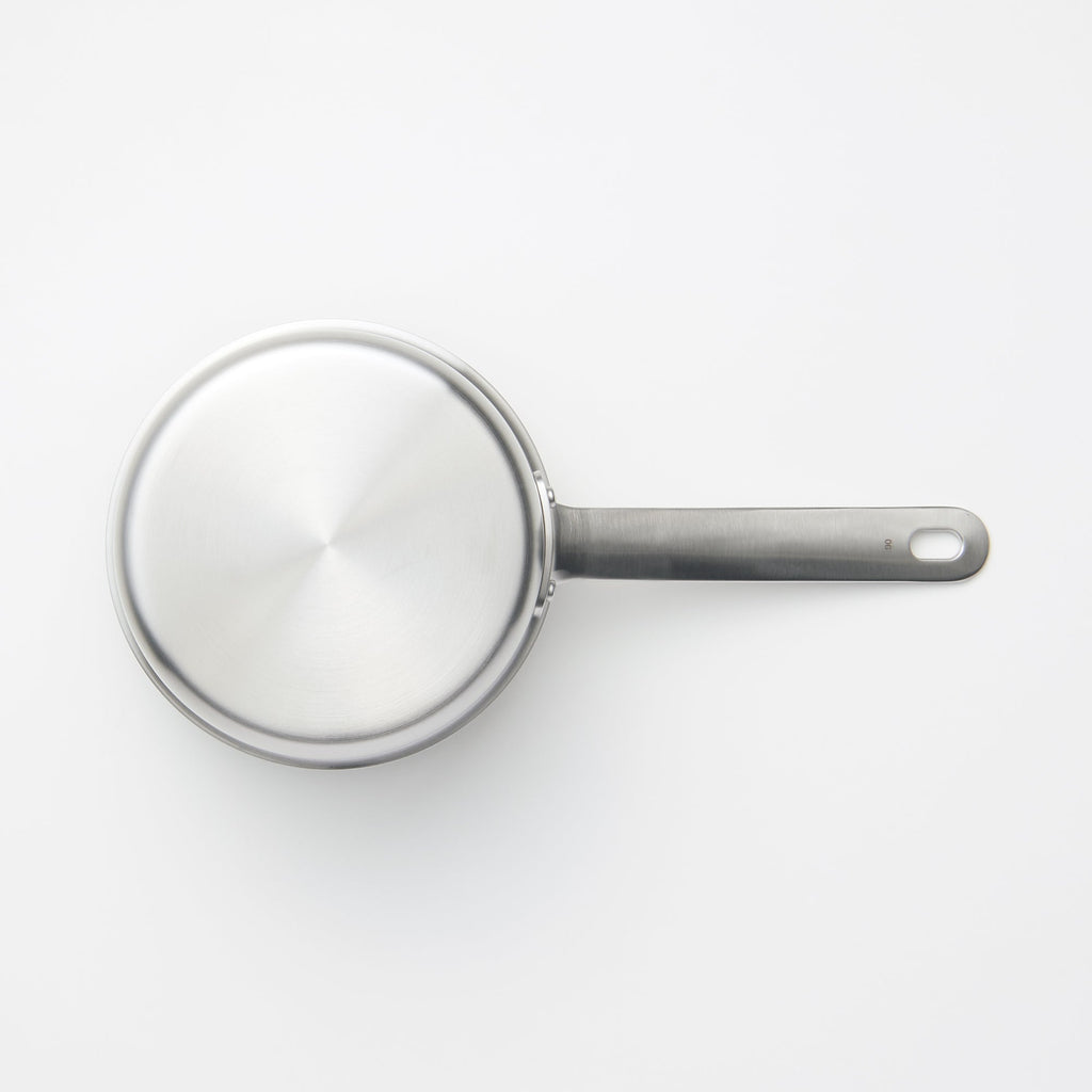Stainless Aluminium 3-Layer Steel Milk Pan 1.05 Qt
