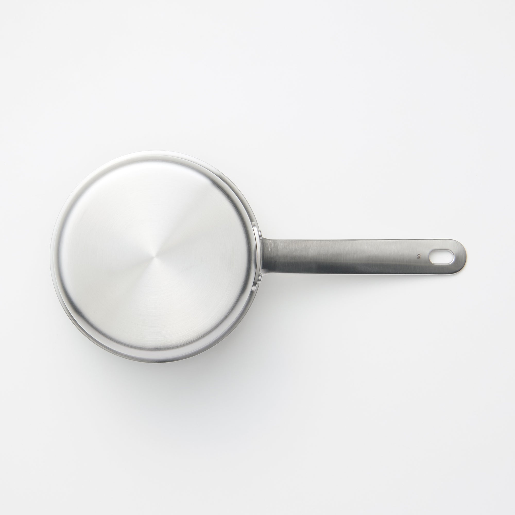 Stainless Aluminium 3-Layer Steel Milk Pan 1.05 Qt