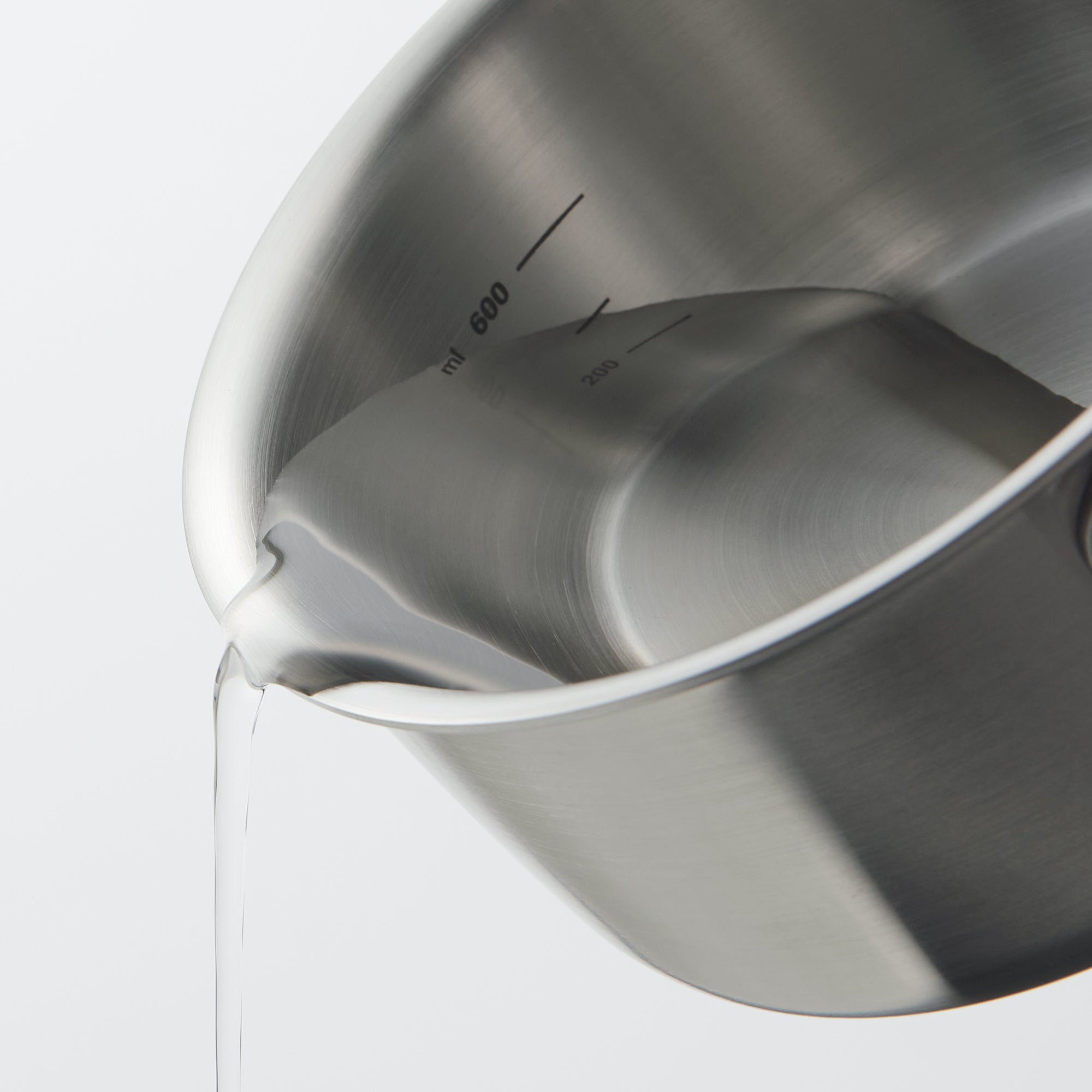 Stainless Aluminium 3-Layer Steel Milk Pan 1.05 Qt