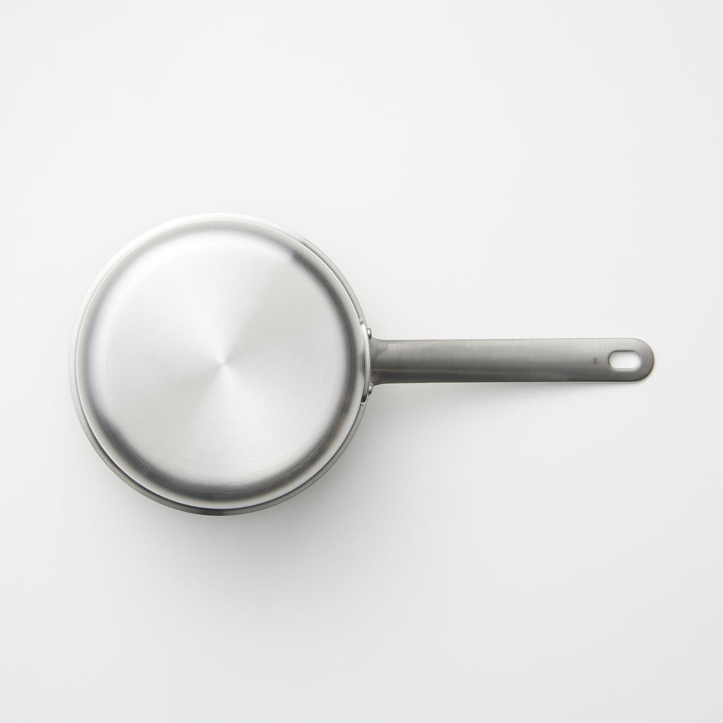 Stainless Aluminum 3-Layer Steel Saucepan 1.58 Qt