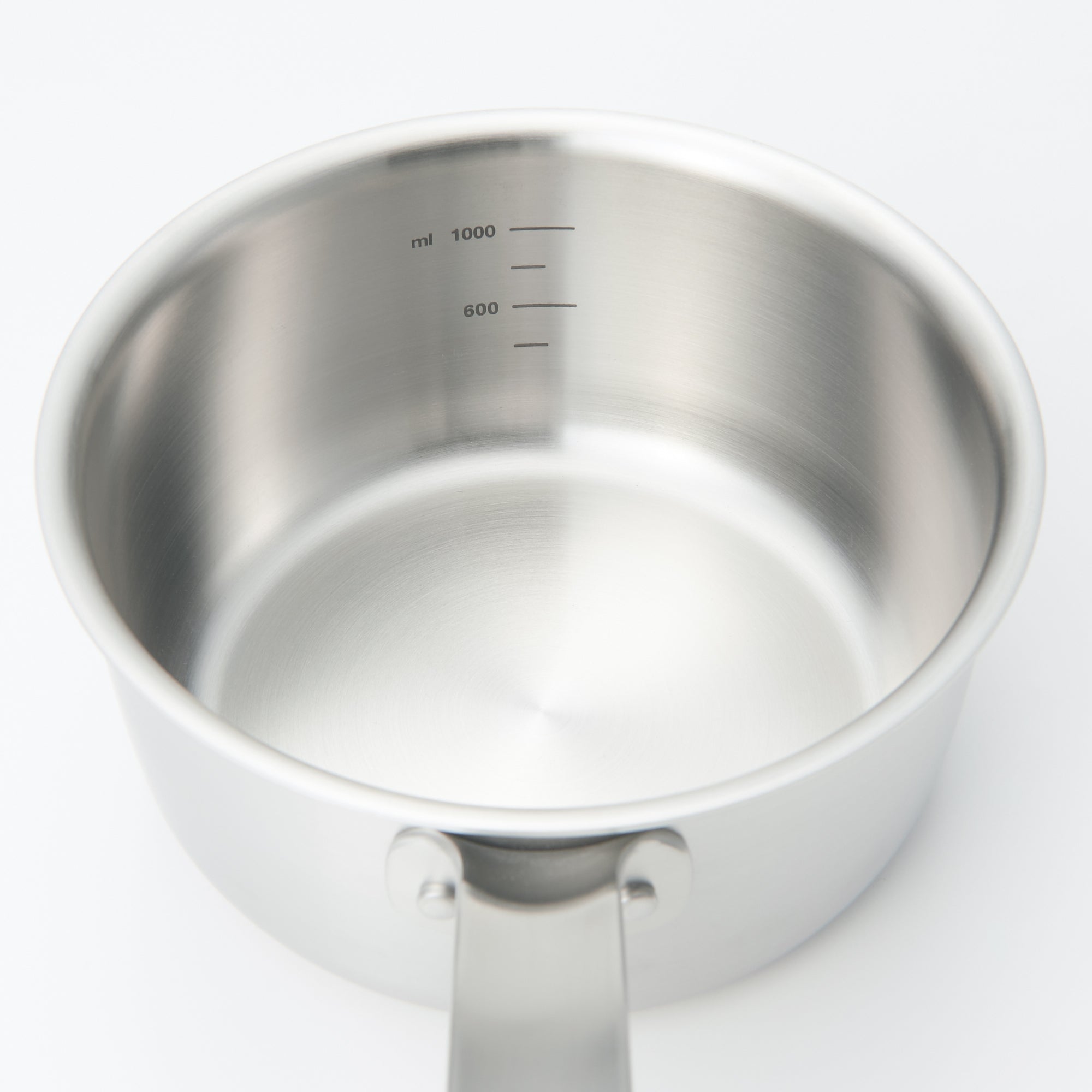 Stainless Aluminum 3-Layer Steel Saucepan 1.58 Qt
