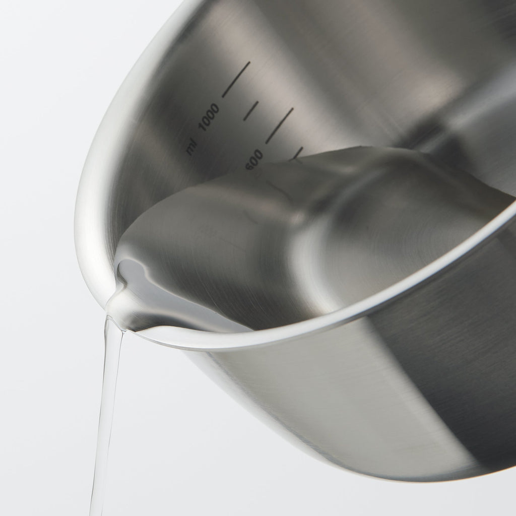 Stainless Aluminum 3-Layer Steel Saucepan 1.58 Qt