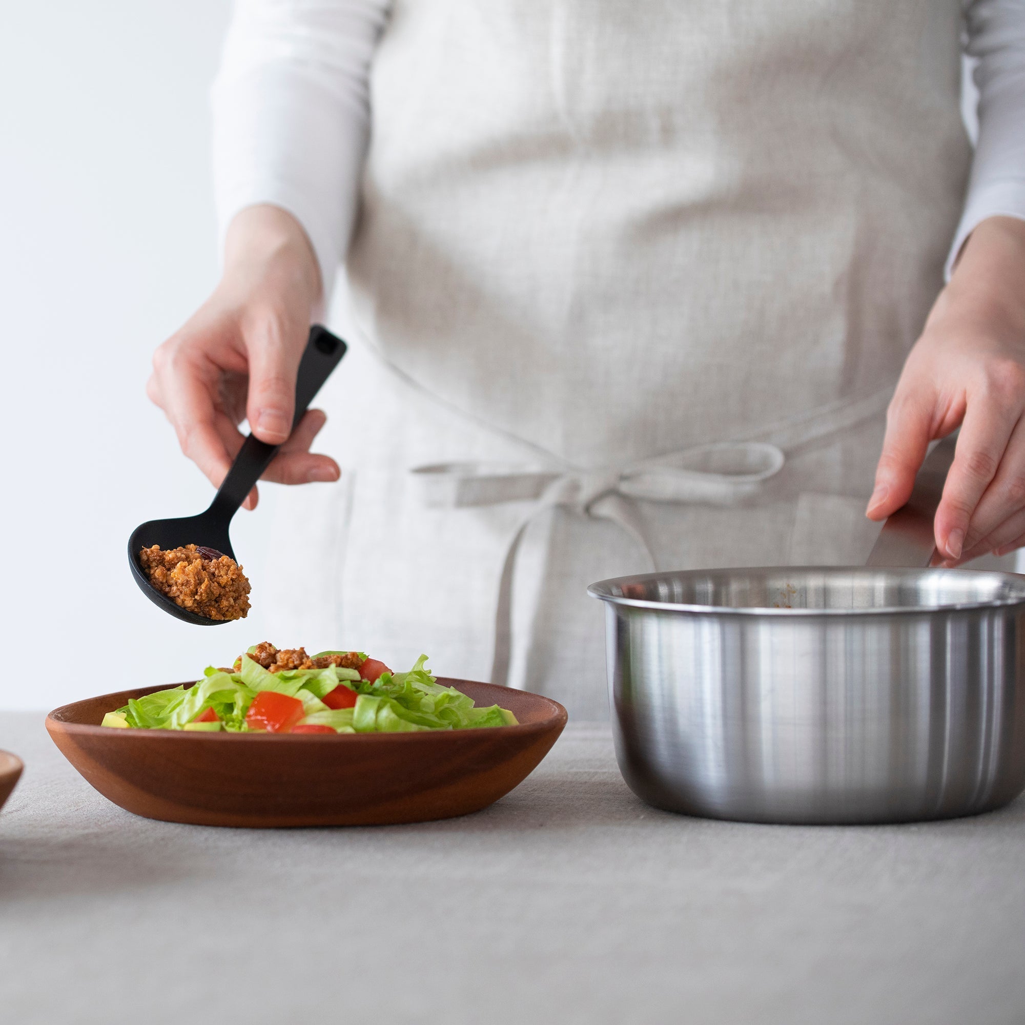 Stainless Aluminum 3-Layer Steel Saucepan 1.58 Qt