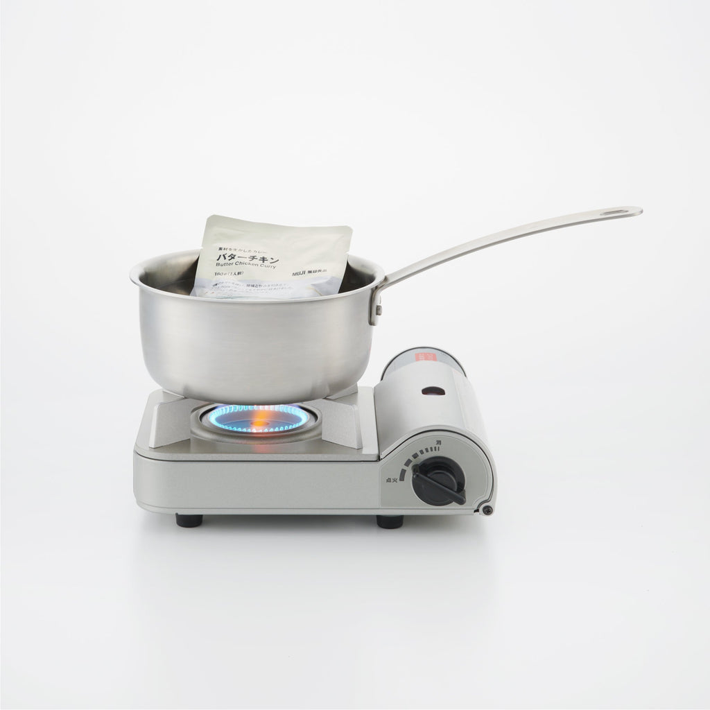 Stainless Aluminum 3-Layer Steel Saucepan 1.58 Qt