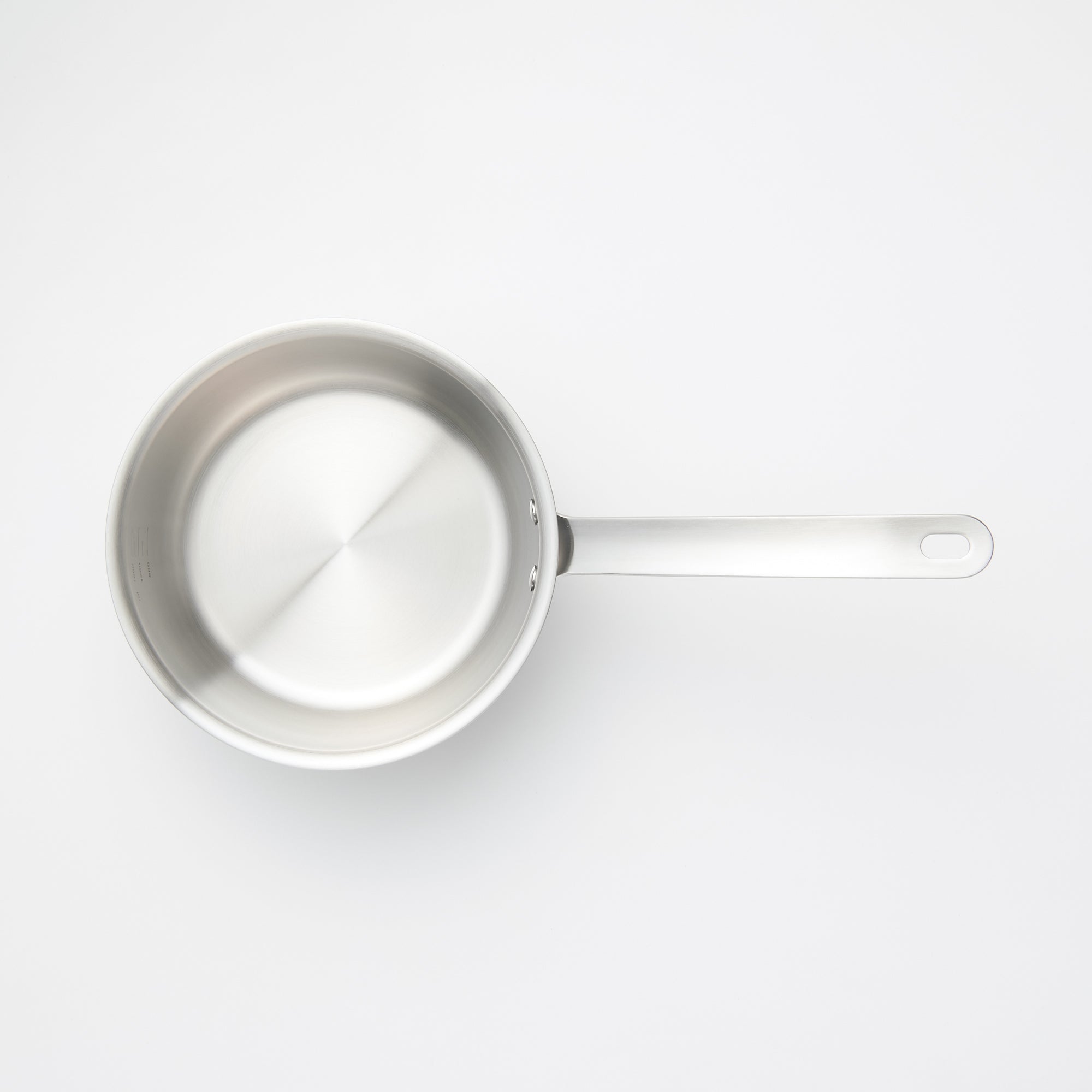 Stainless Aluminium 3-Layer Steel Saucepan 2.1 Qt