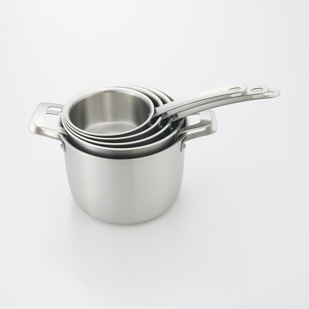 Stainless Aluminium 3-Layer Steel Saucepan 2.1 Qt