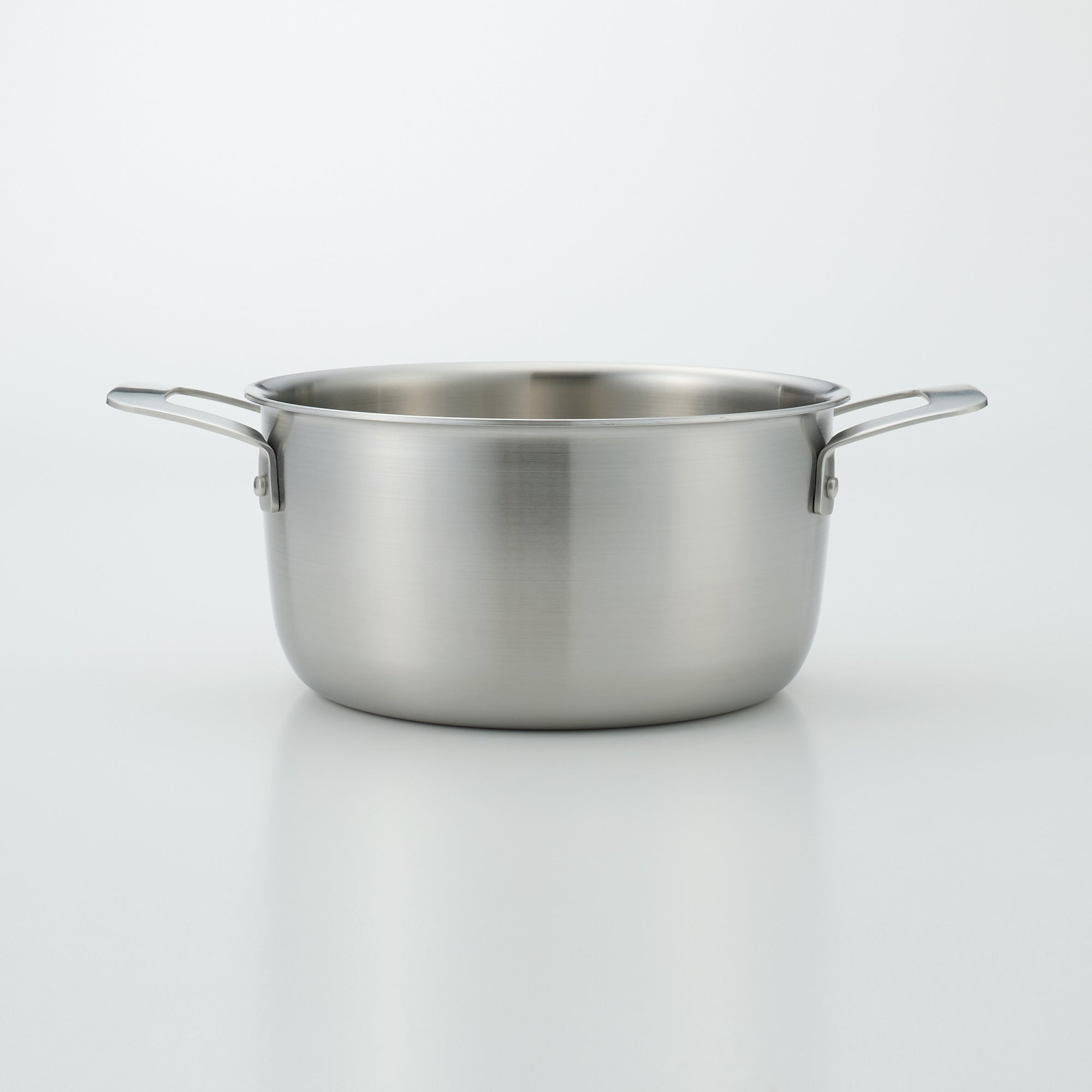 Stainless Aluminium 3-Layer Steel Saucepot 3.2 Qt