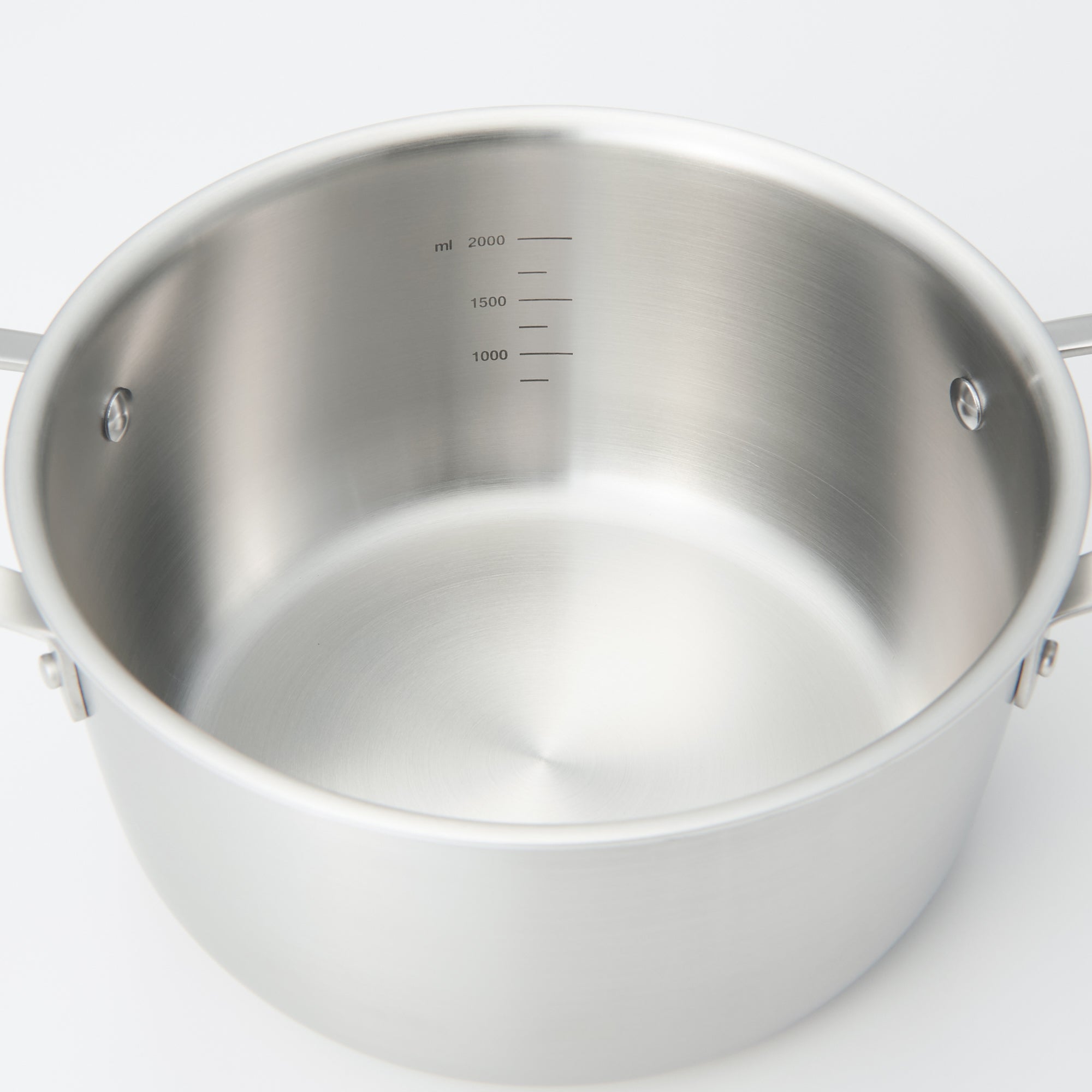 Stainless Aluminium 3-Layer Steel Saucepot 3.2 Qt