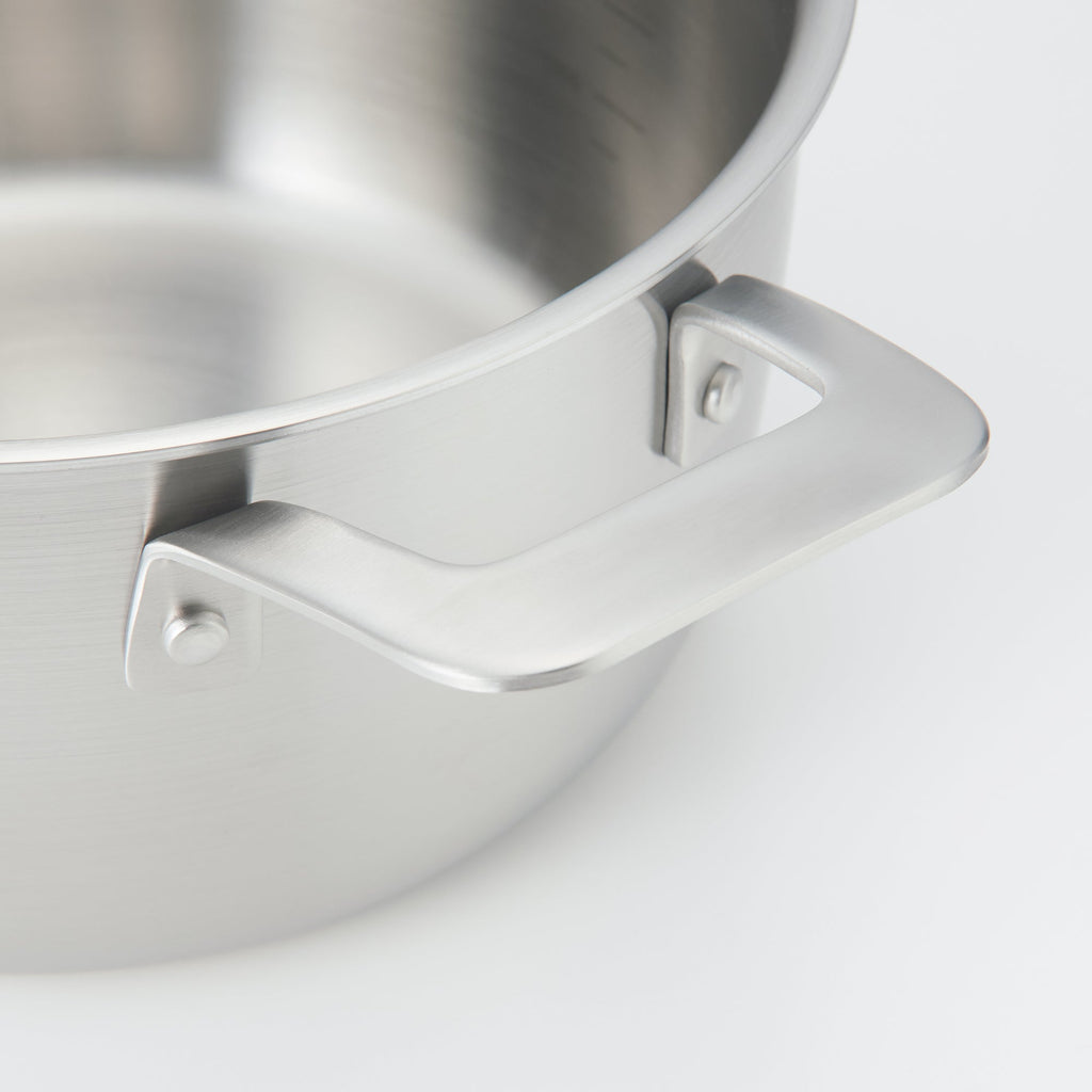 Stainless Aluminium 3-Layer Steel Saucepot 3.2 Qt