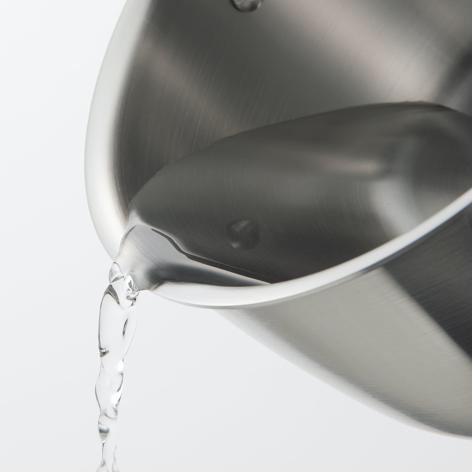 Stainless Aluminium 3-Layer Steel Saucepot 3.2 Qt