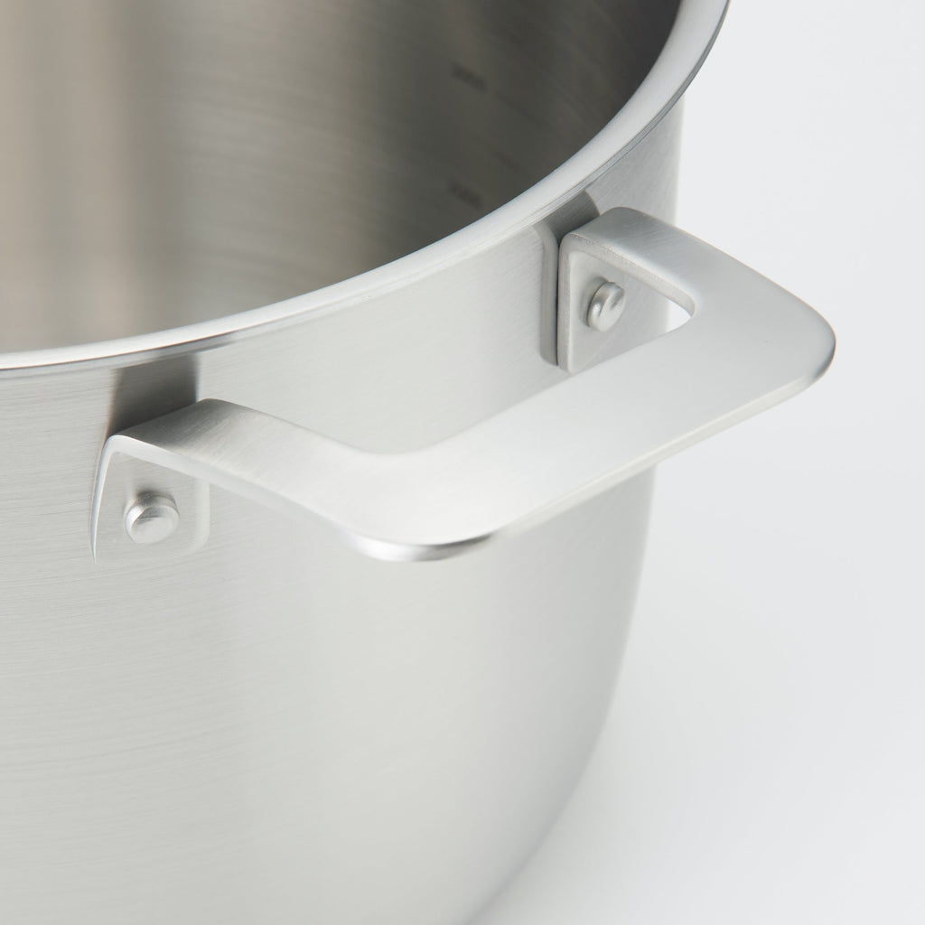 Stainless Aluminium 3-Layer Steel Saucepot 6.3 Qt
