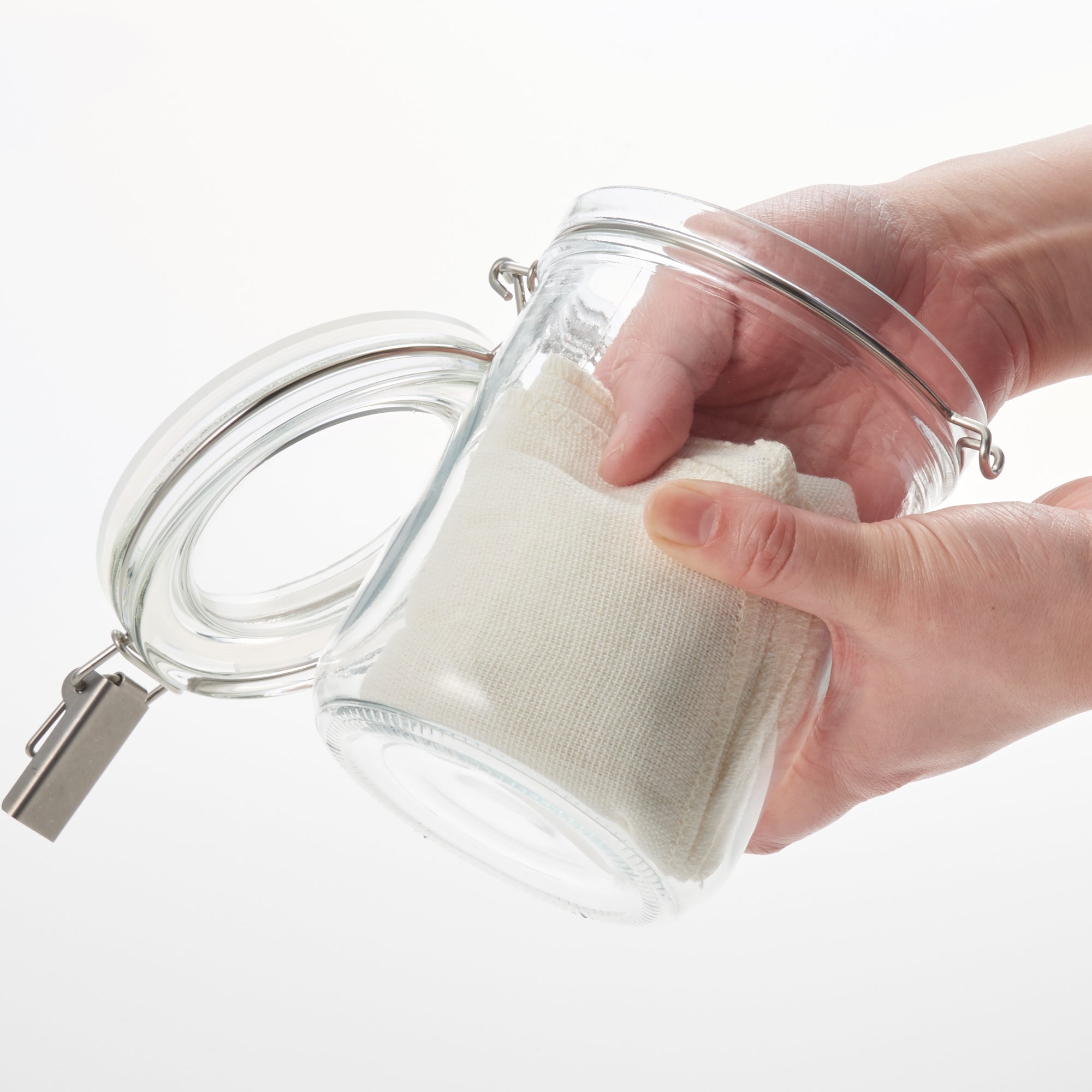 Soda Glass Storage Jar