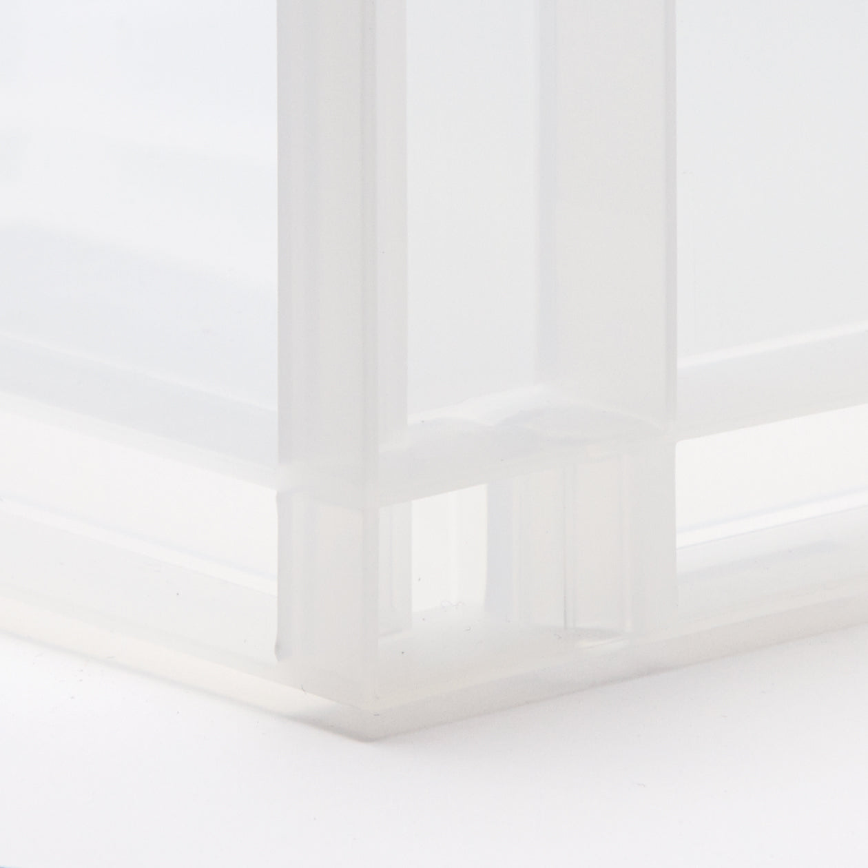 Polypropylene Storage Rack - Extra Shallow W14.6 x D10.2 x H3.5