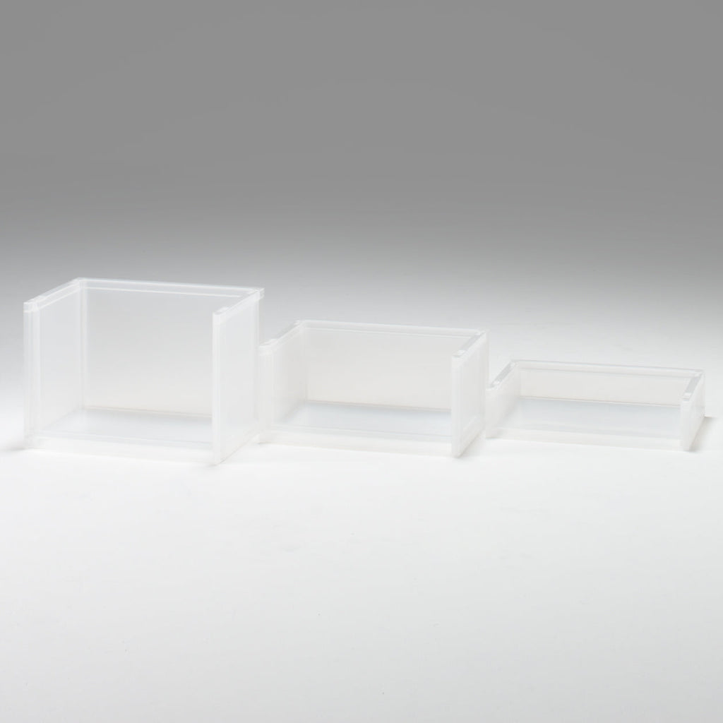 Polypropylene Storage Rack - Extra Shallow W14.6 x D10.2 x H3.5