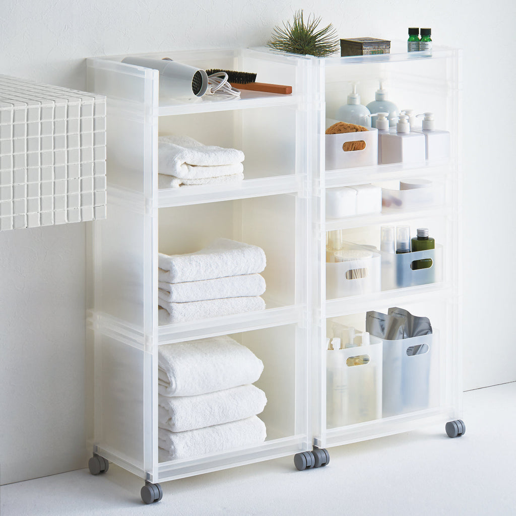 Polypropylene Storage Rack - Extra Shallow W14.6 x D10.2 x H3.5