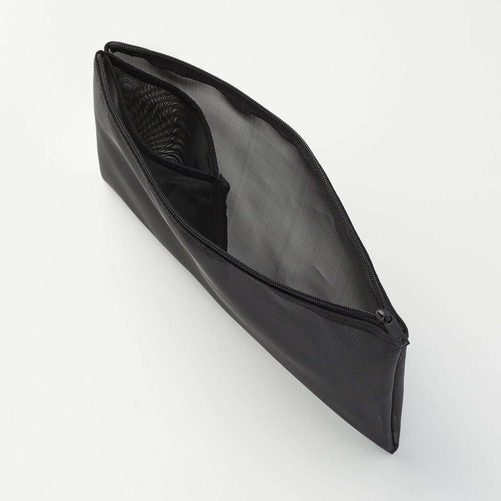 Nylon Mesh Pouch with Pocket
