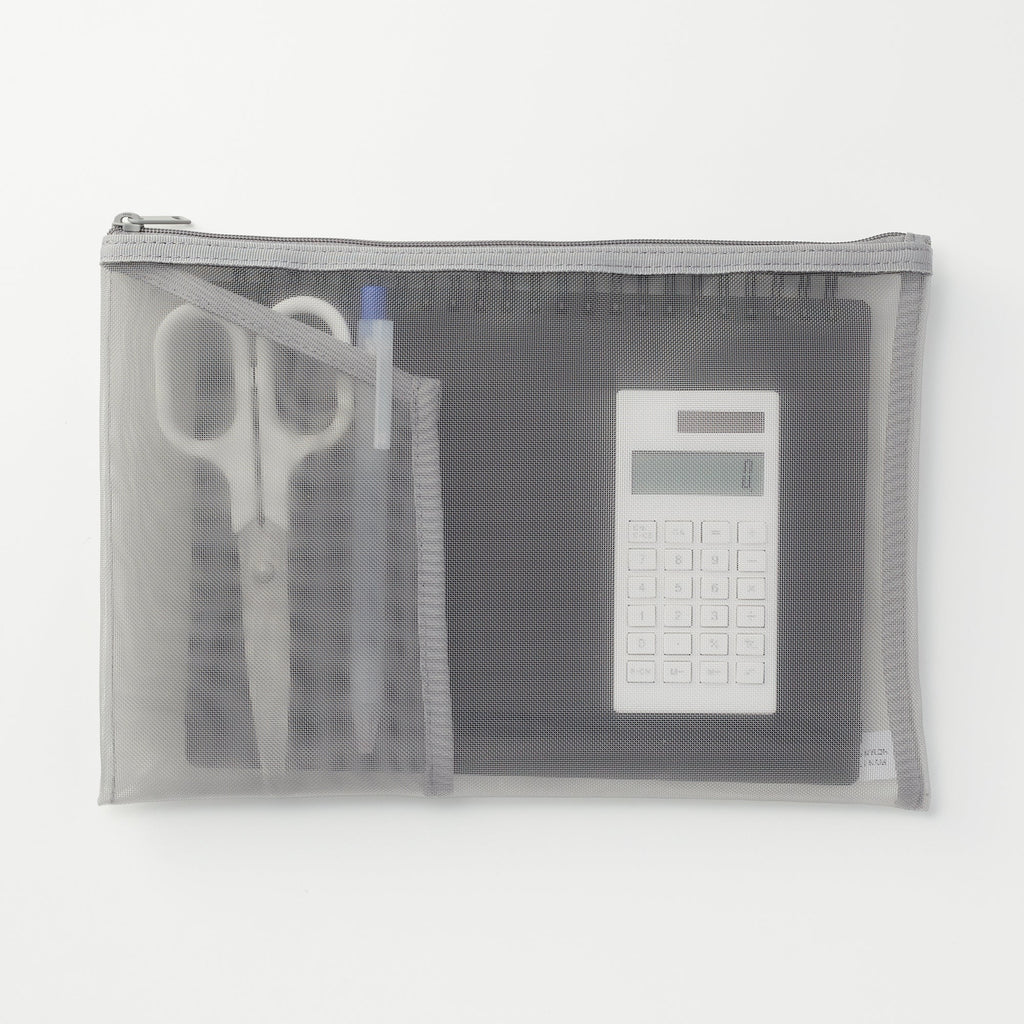 Nylon Mesh Pouch with Pocket