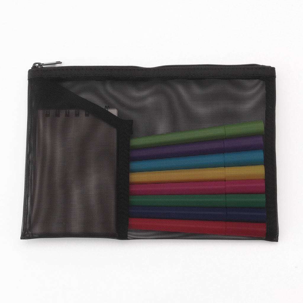 Nylon Mesh Pouch with Pocket