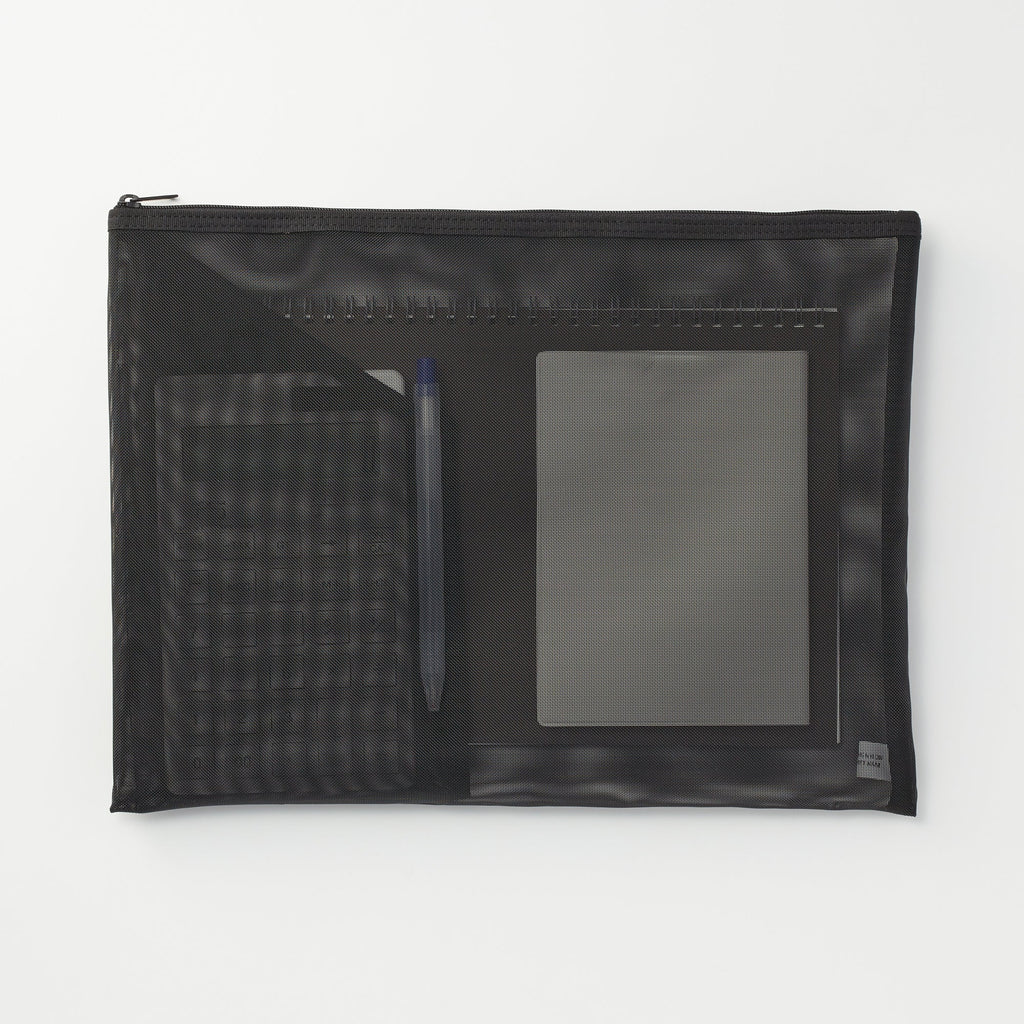 Nylon Mesh Pouch with Pocket