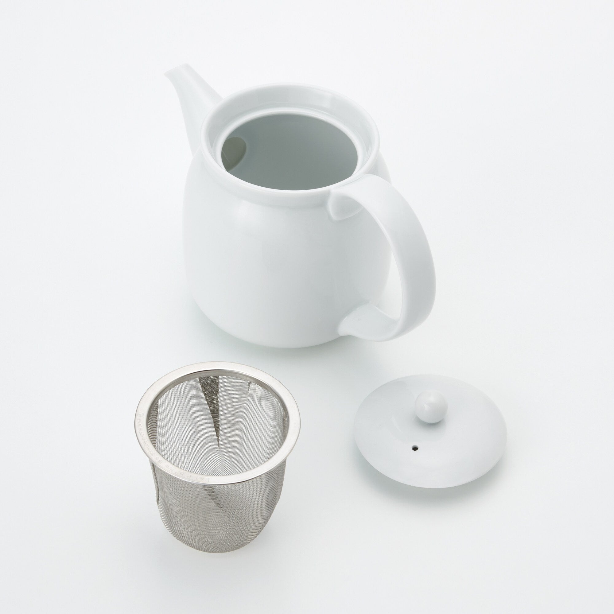 White Porcelain Tea Pot