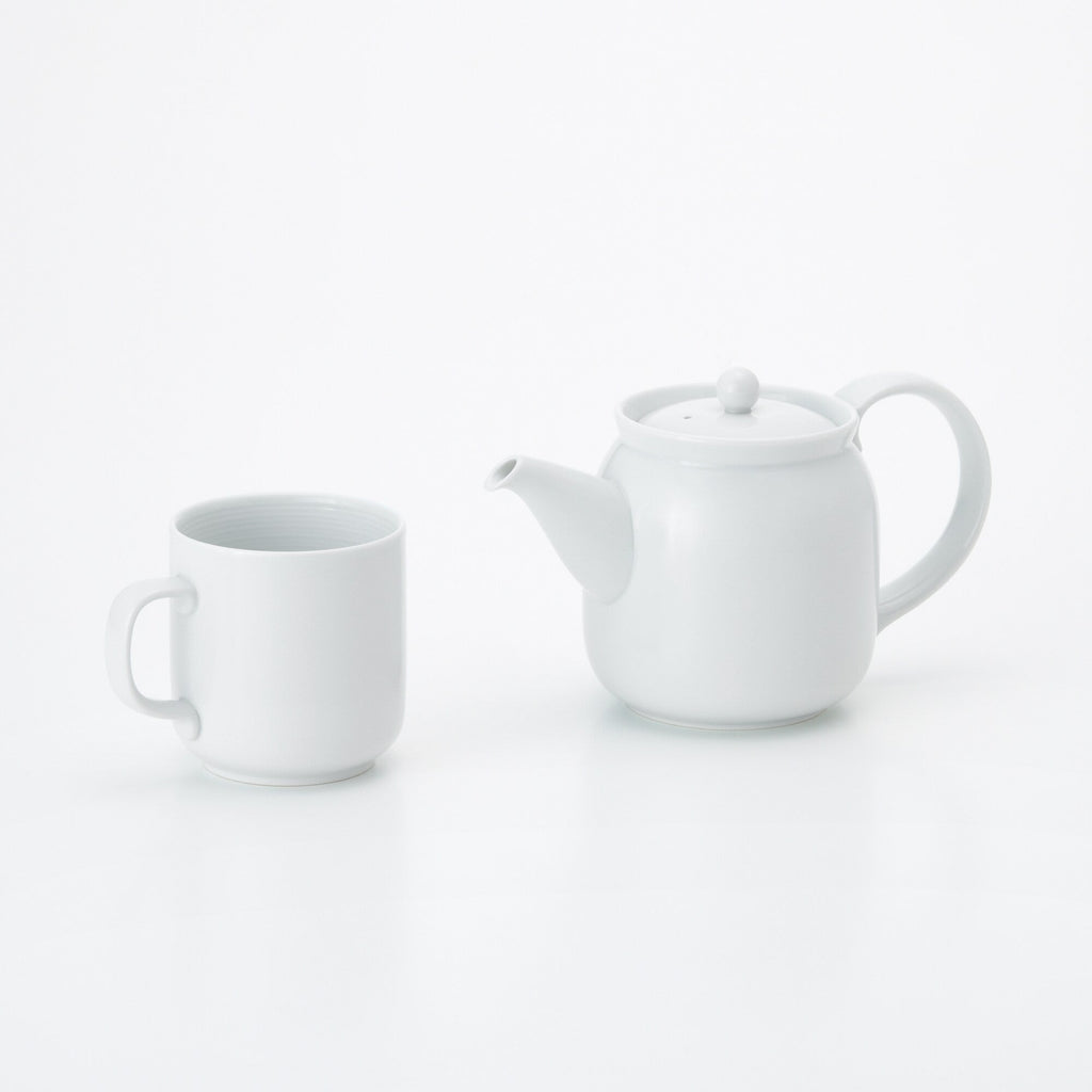 White Porcelain Tea Pot