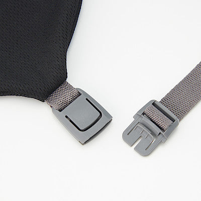 Fitting Neck Cushion Curved Type Black