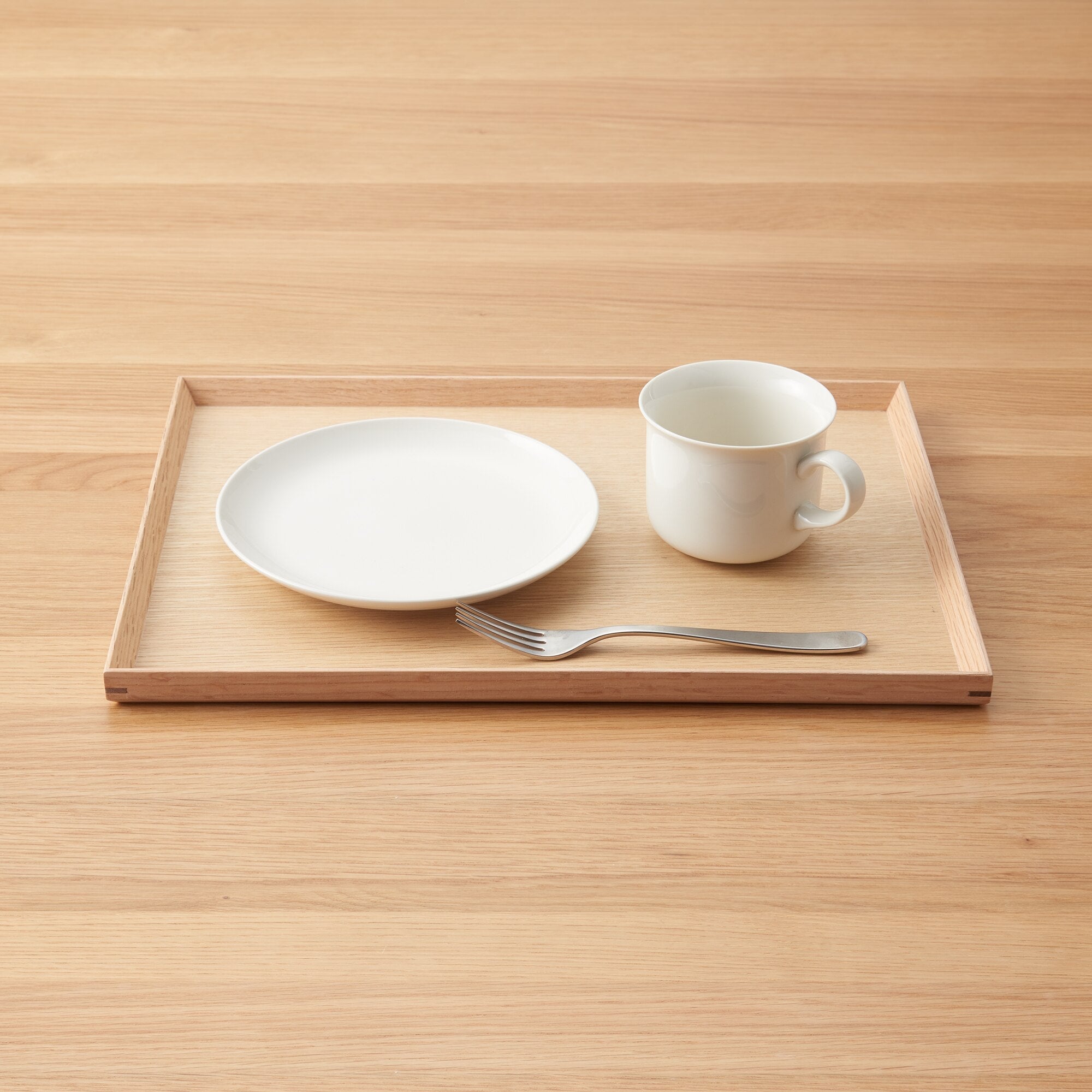 Wooden Square Tray