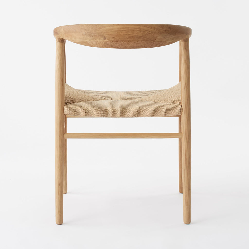 Oak Paper Cord Armchair